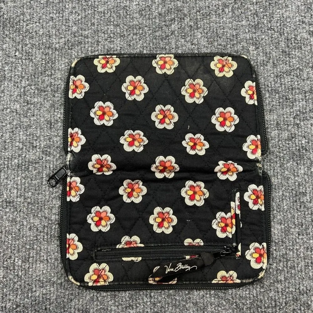 Vera Bradley Wallet Bi-fold Womens Quilted Zippered‎ ID Card Holder Coin Purse